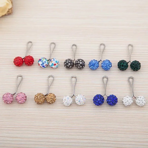 Rhinestone Clip pins