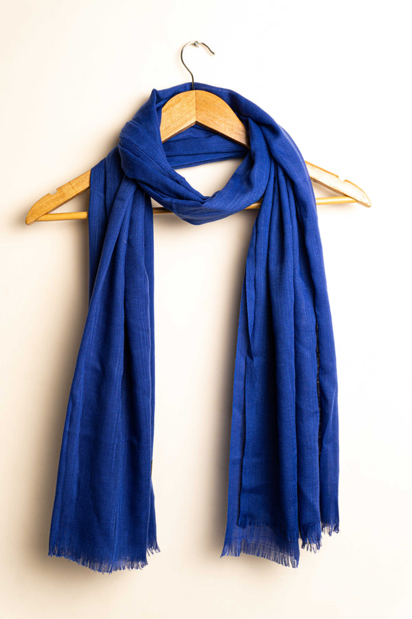 Turkish Lawn Hijab - Royal blue