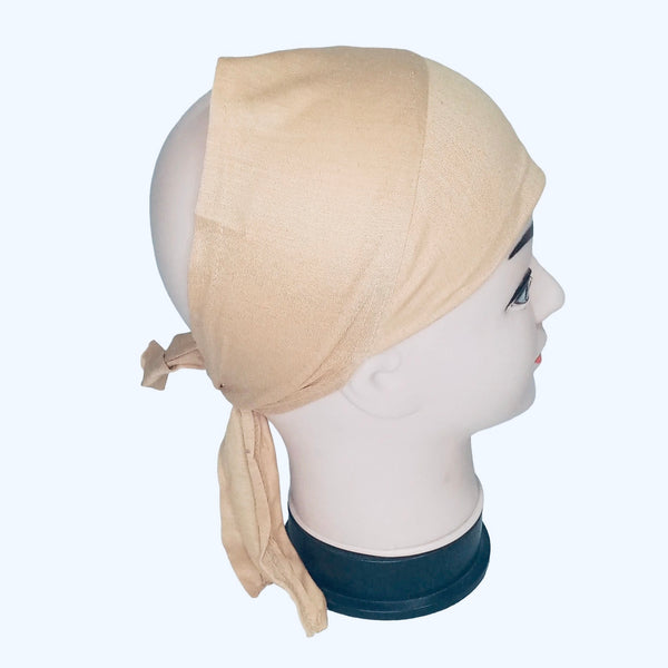 D-Band Tie Back- Beige