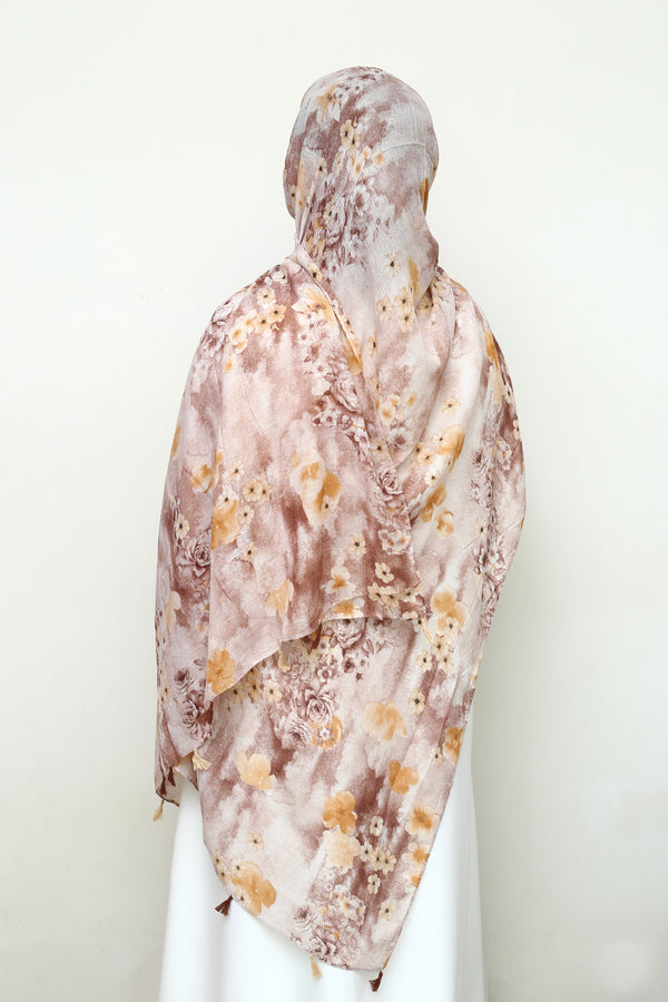 Blossom Hues Hijab- Amber