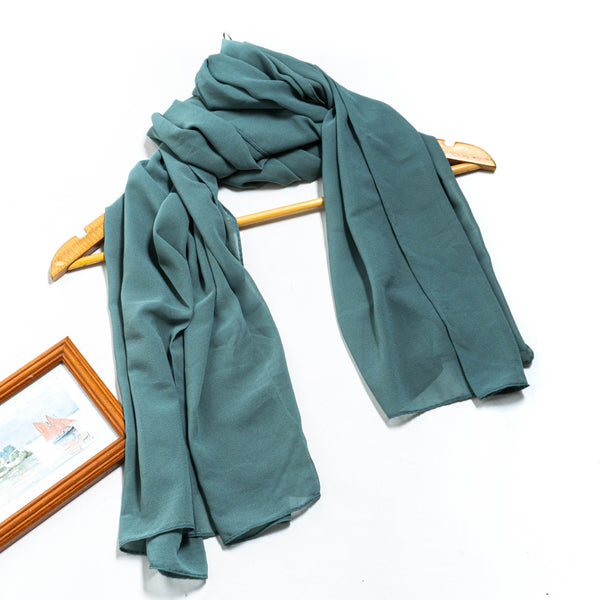 Georgette Chiffon - Dull Green