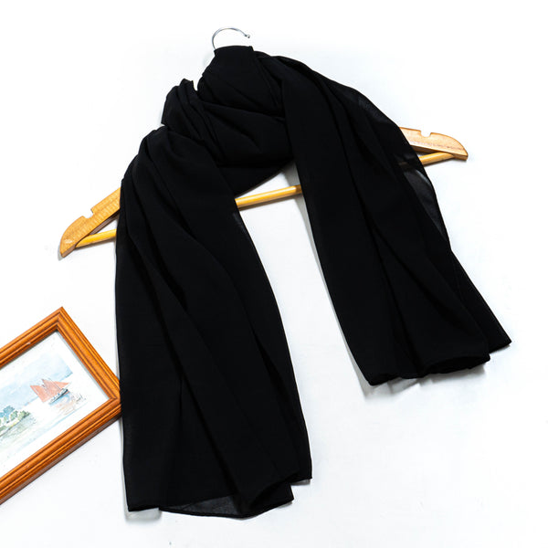 Georgette Chiffon - Black