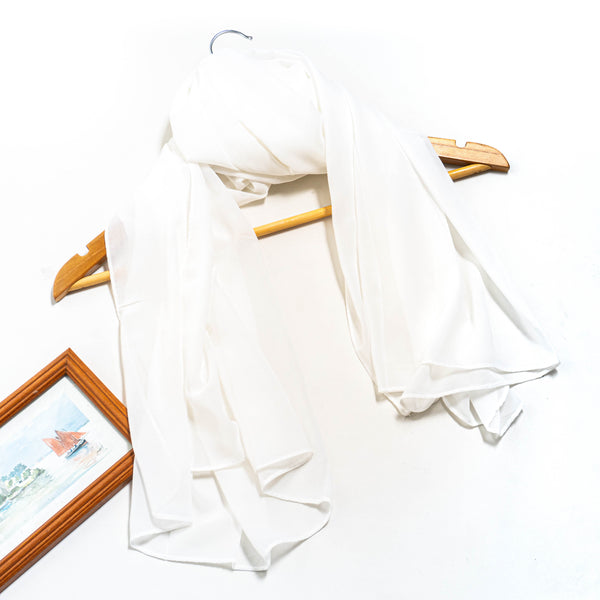 Georgette Chiffon - OffWhite