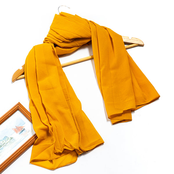 Georgette Chiffon - Mustard