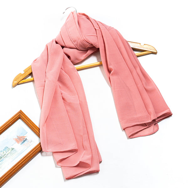 Georgette Chiffon - Dark Peach