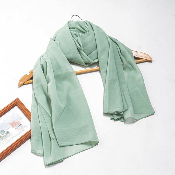 Georgette Chiffon - Smoke Green