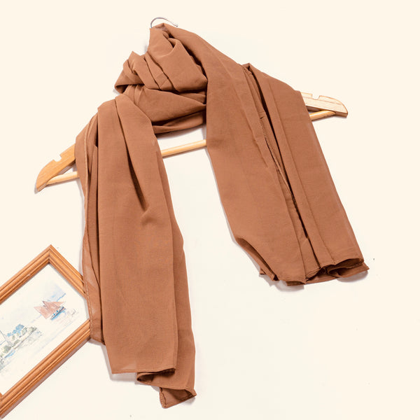 Georgette Chiffon - Toffee