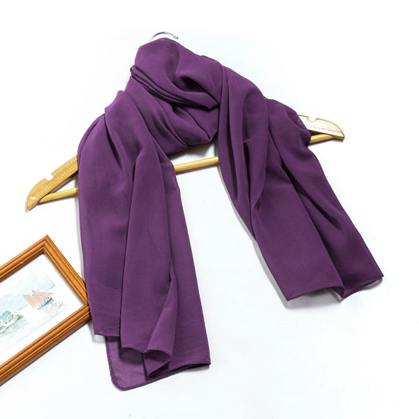 Georgette Chiffon - Eggplant