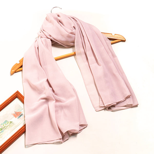 Georgette Chiffon - Pastel Pink