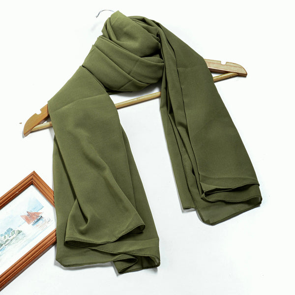 Georgette Chiffon - Olive