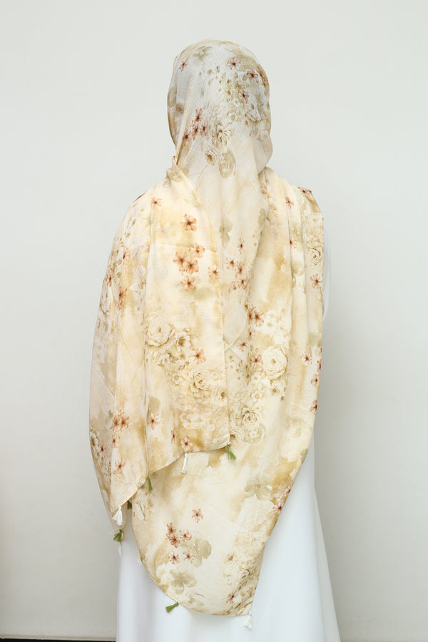 Blossom Hue Hijab- Jasmine Dusk