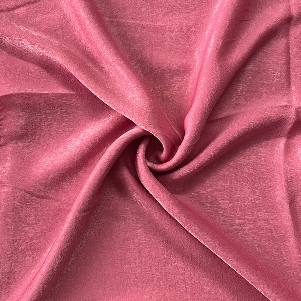 Velvet Silk Hijab- Rose Pink