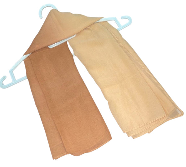 Ethereal Ombre Chiffon- Caramel Glow