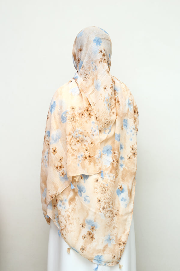 Blossom Hue Hijab- Bluebell Bloom