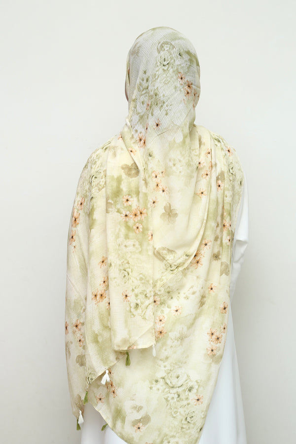 Blossom Hue Hijab- Gardenia