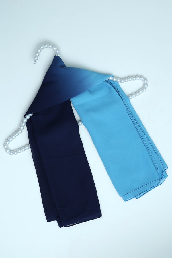 Etheral Ombre Chiffon- Celestial Waves
