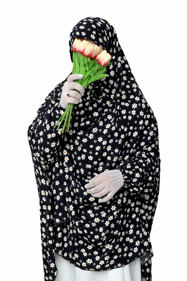 Makhna with Sleeves/Short Prayer dress (Print 4)