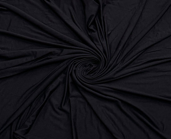 Bamboo Jersey Hijab- Black
