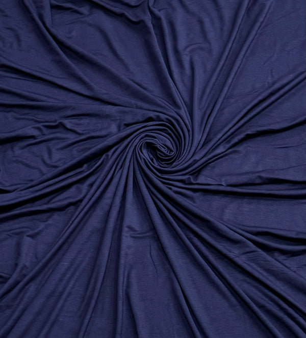 Bamboo Jersey Hijab- Midnight Blue
