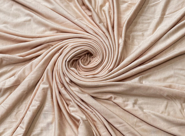 Bamboo Jersey Hijab- Champagne Mist