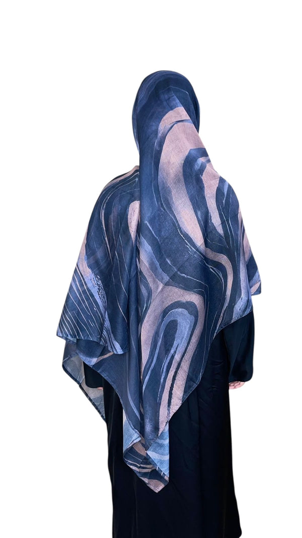 Modal Hijab- Indigo Dusk