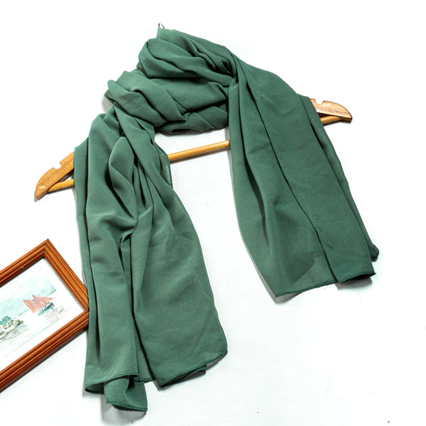 Georgette Chiffon - Russian Green