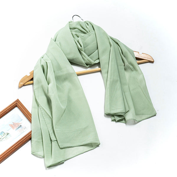 Georgette Chiffon - Sage Green